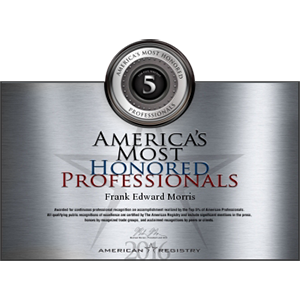 American's Most Honored Professionals Top 5% - Frank Morris